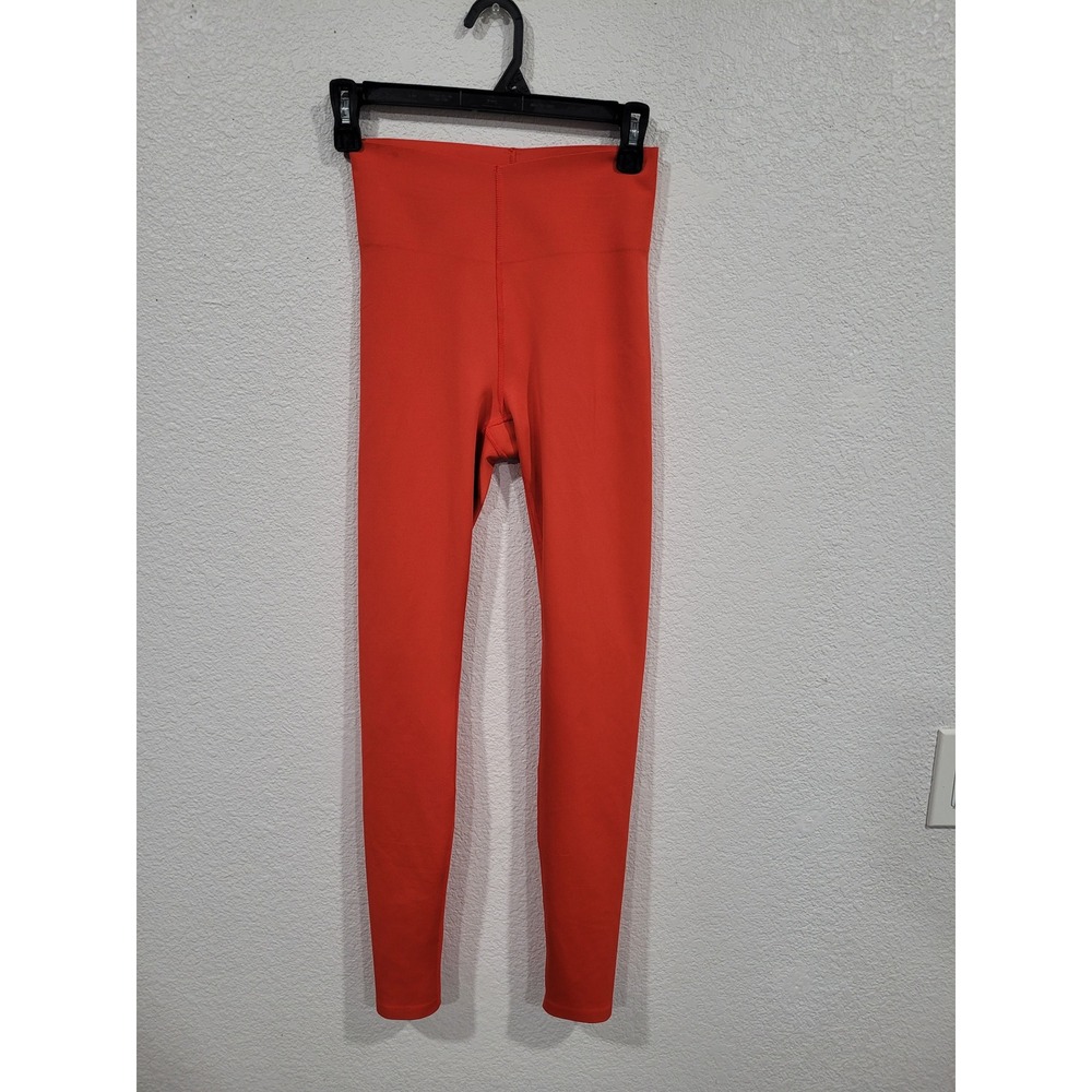 Alo Yoga High-Waist Airbrush Leggings Red S Sculpting Activewear Yoga Pants #P3